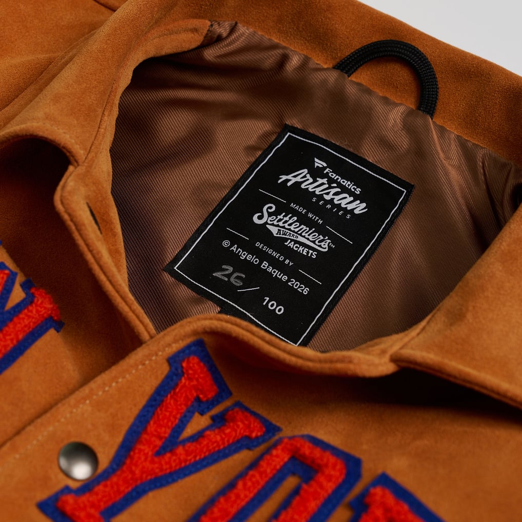 New York Knicks Fanatics 2026 NBA Finals Champions Artisan Jacket