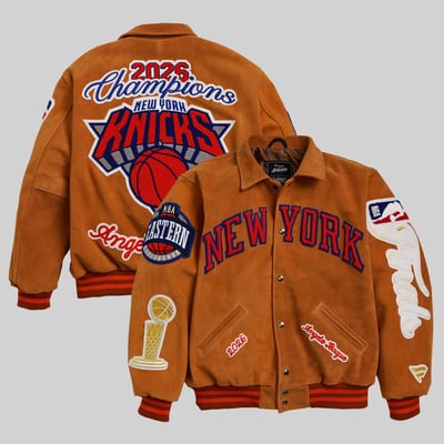 New York Knicks Fanatics 2026 NBA Finals Champions Artisan Jacket