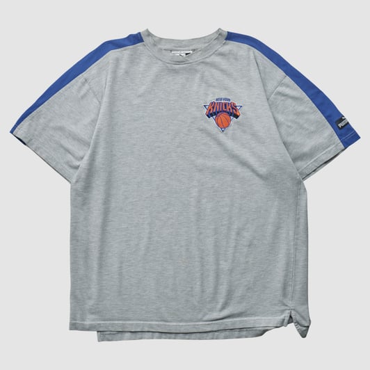 New York Knicks Puma 2000s T-shirt - Heather Gray - L by Fanatics Real Vintage
