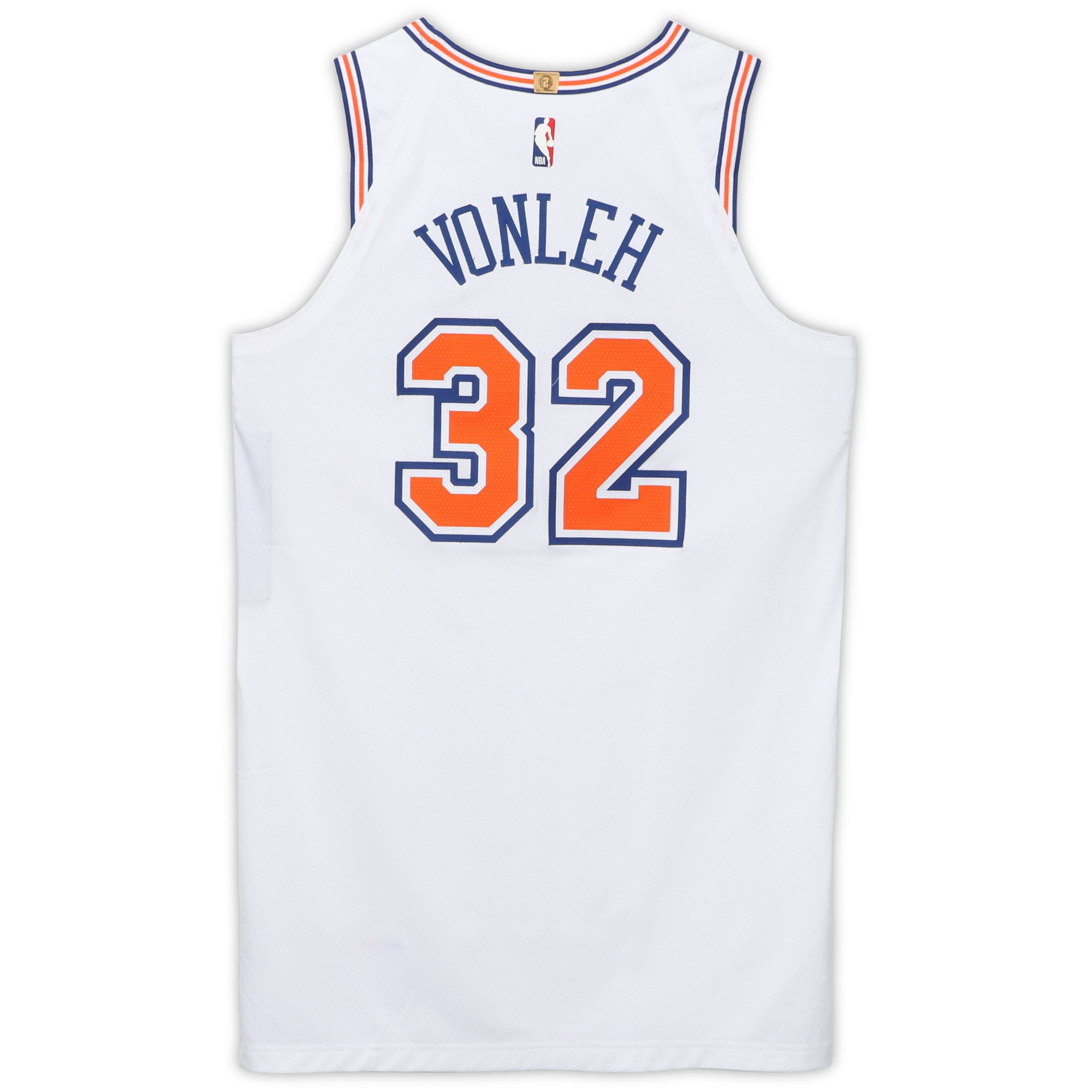 New York Knicks Noah Vonleh Fanatics Authentic Game-Used #32 White 