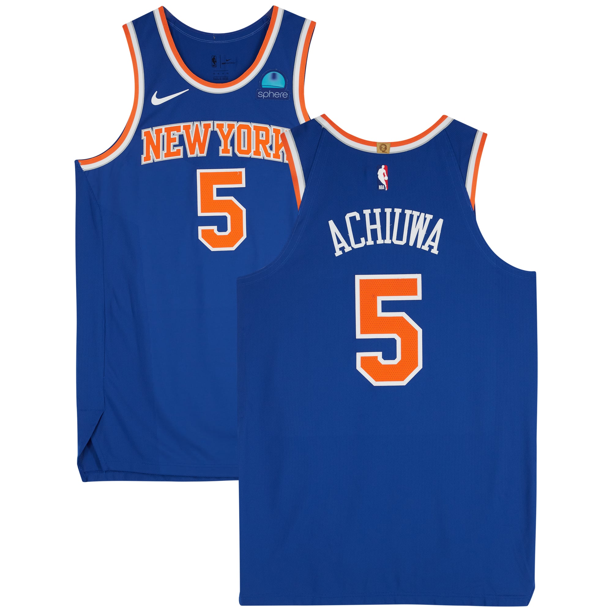Precious Achiuwa New York Knicks Fanatics Authentic Game-Used #5 