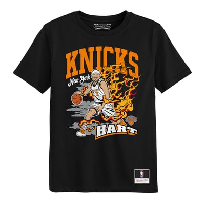 Josh Hart New York Knicks Mitchell & Ness Preschool Fired Up T-Shirt - Black