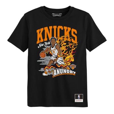 OG Anunoby New York Knicks Mitchell & Ness Preschool Fired Up T-Shirt - Black