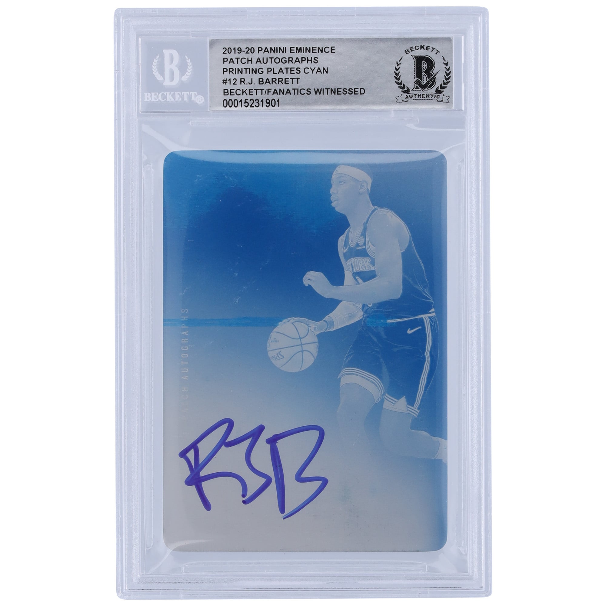 RJ Barrett 直筆サイン 2019 Panini flawless RJ Barrett 直筆サイン 2019 Panini flawless 2019 panini NBA