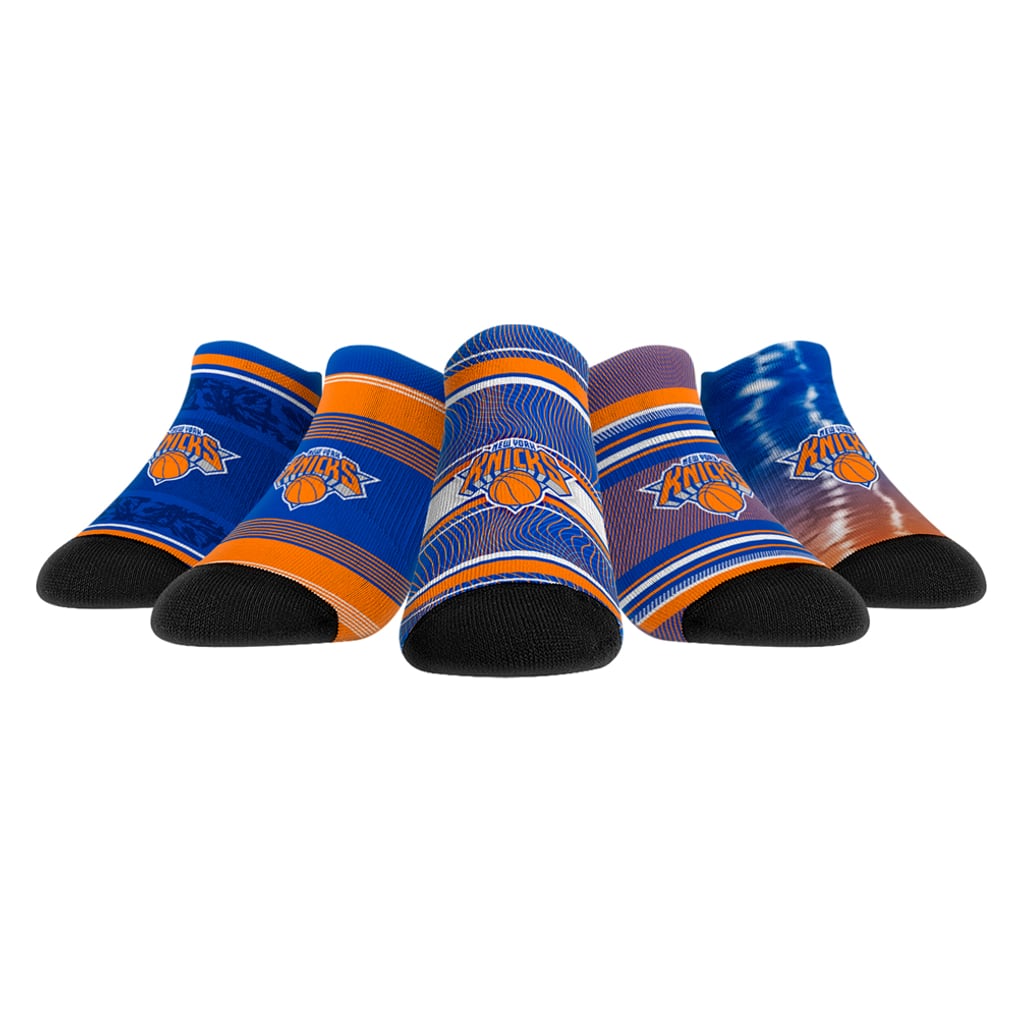 New York Knicks Rock Em Socks Youth Super Fan 5-Pack Low-Cut Socks