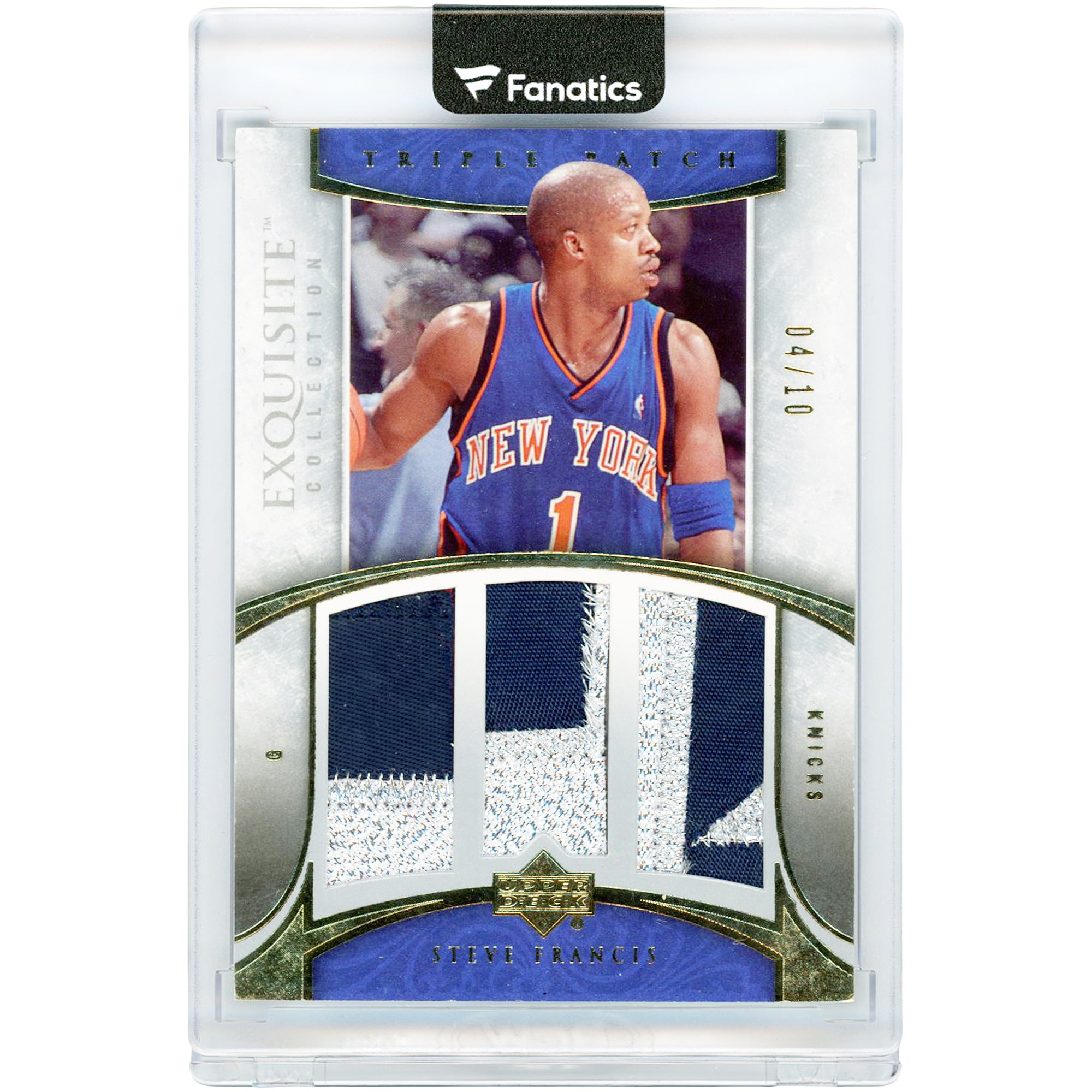 Steve Francis New York Knicks 2005-06 Upper Deck Exquisite 