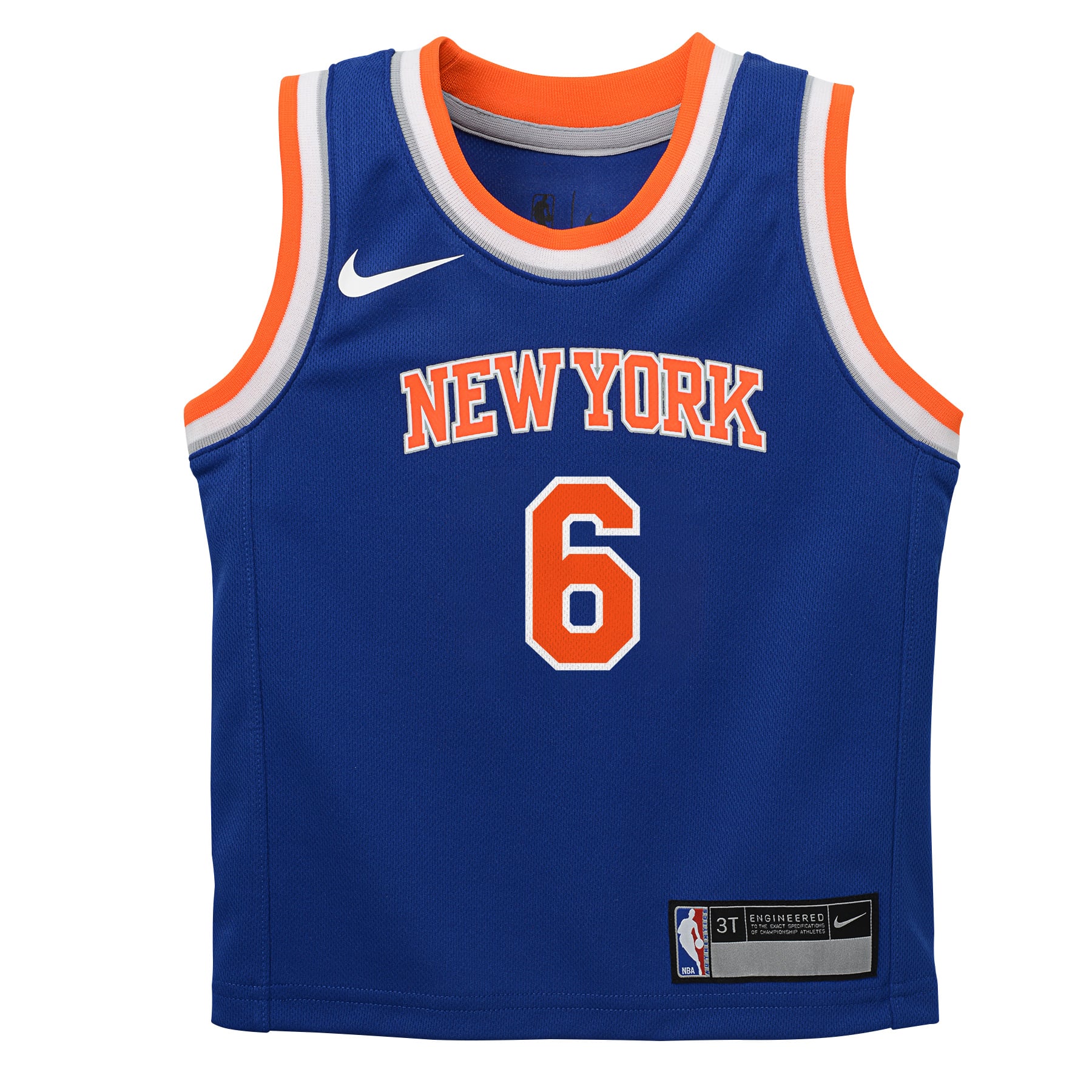 Toddler New York Knicks Kristaps Porzingis Nike Blue Replica