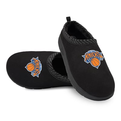 New York Knicks ISlide Unisex Primary Logo Mission Slippers - Black
