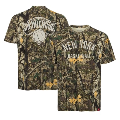  New York Knicks Sportiqe Unisex Duke T-Shirt - Camo
