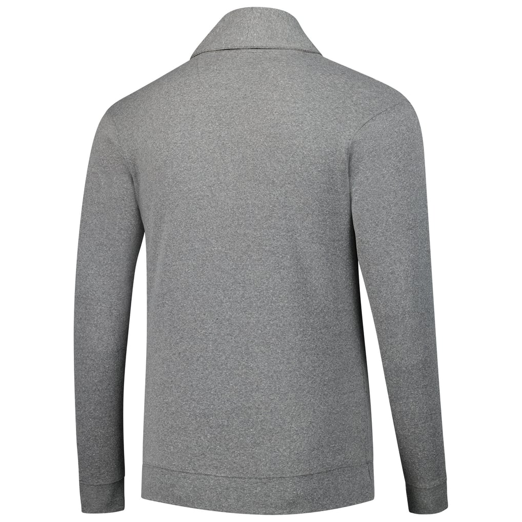 Pull Col Cheminée Manches Longues Jones New York Sport Gris Taille M