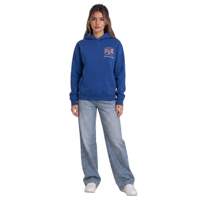  New York Knicks The Wild Collective Unisex 2026 NBA Finals Champions NYK Hoodie - Blue