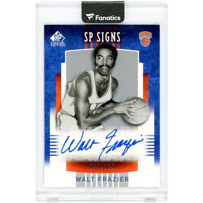 Walt Frazier New York Knicks Autographed 2004-05 Upper Deck SP Signature Edition SP Signs #SPS-WF #47/100 Card 