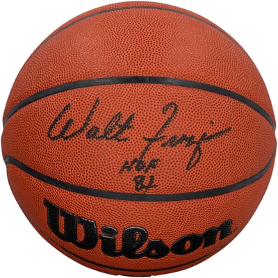 Walt Frazier New York Knicks Autographed Fanatics Authentic Wilson Authentic Series Indoor/Outdoor Basketball with "HOF 87" Inscription