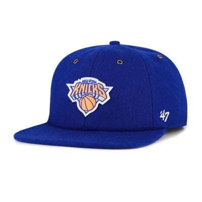  New York Knicks '47 Women's Wool Captain Adjustable Hat - Blue