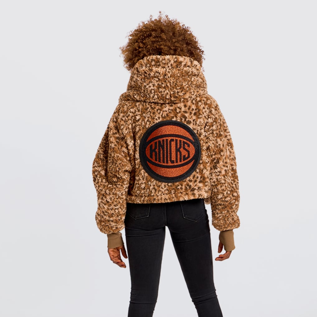 Building Measurement Chart New York Knicks by Jill Martin Women's Bedazzled Crop Sherpa Lounger ...