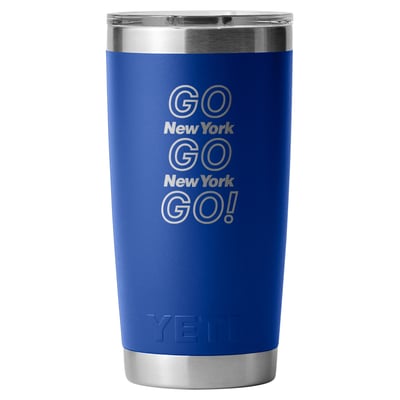New York Knicks YETI GO NY 20oz. Rambler Tumbler - Blue