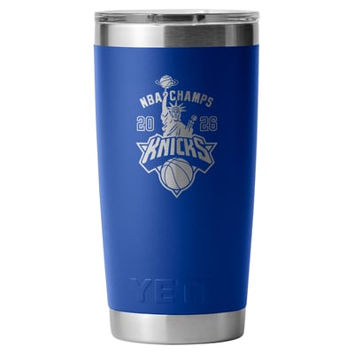 New York Knicks YETI Liberty Victory 20oz. Rambler Tumbler - Blue