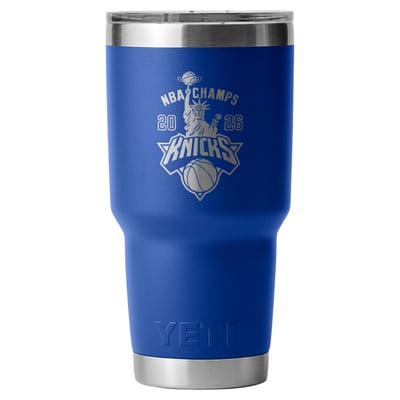 New York Knicks YETI Liberty Victory 30oz. Rambler Tumbler - Blue