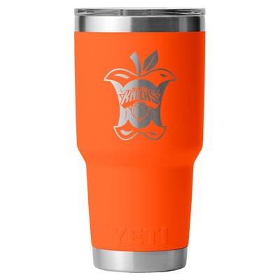 New York Knicks YETI Big Apple 30oz. Rambler Tumbler - Orange