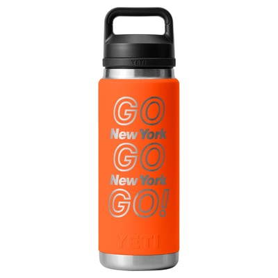 New York Knicks YETI GO NY 26oz. Chug Bottle - Orange