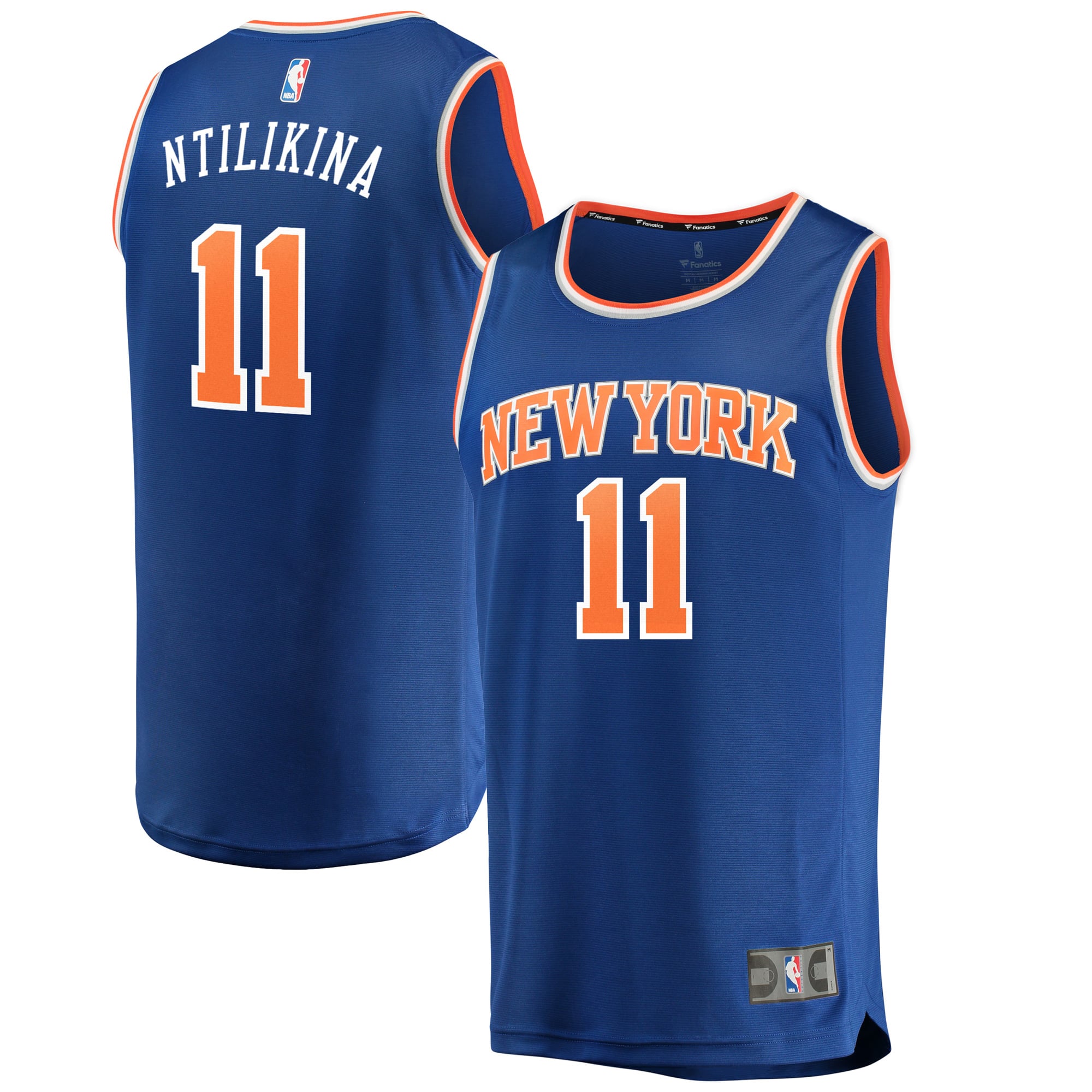 Youth New York Knicks Frank Ntilikina Fanatics Royal Fast Break 