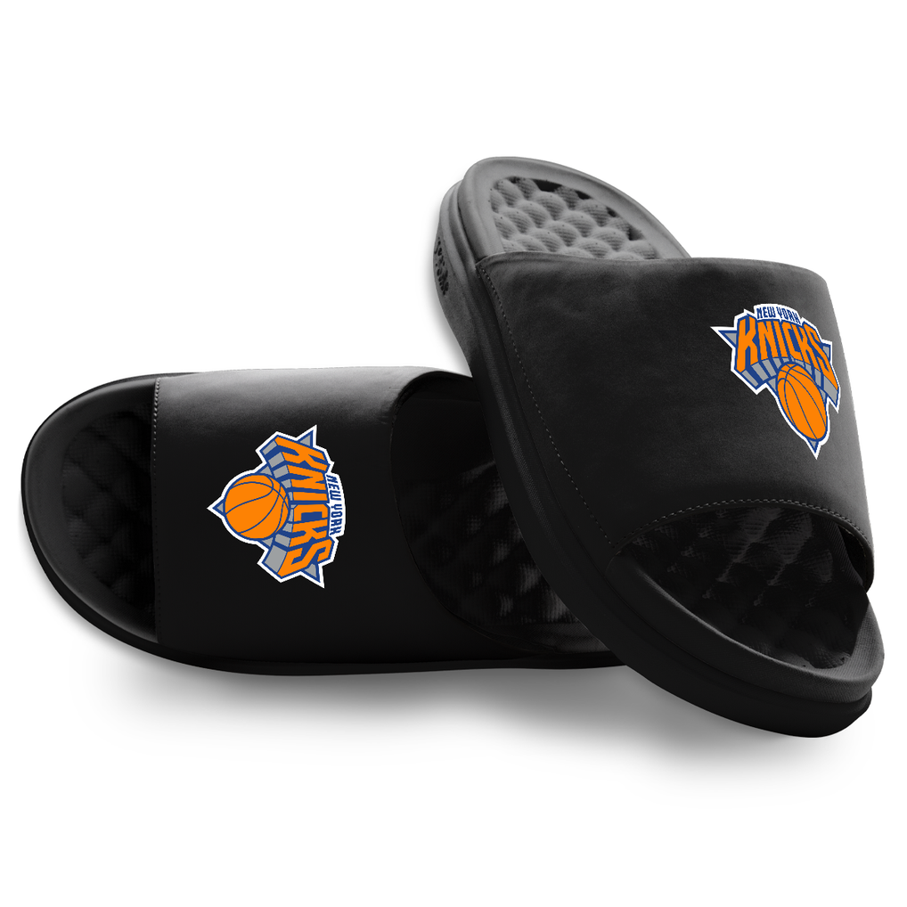 NBA 75th Anniversary Black Jr. NBA Slide Sandals BOSS - BOSS & NBA slides with collaborative branding - Black main image 4