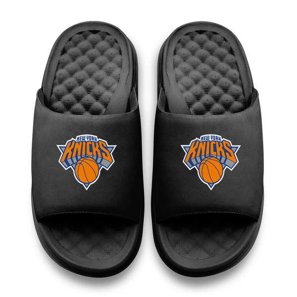 NY Knicks NBA Orange Black Slip-Ons Slides NIKE NBA BENASSI SOLARSOFT NBA NY NEW YORK KNICKS SLIDES  main image 4