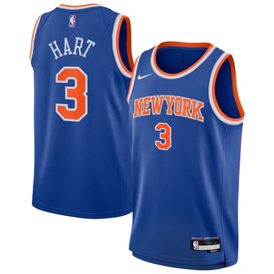 Josh Hart New York Knicks Nike Youth Swingman Jersey - Icon Edition - Blue