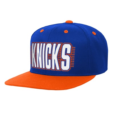New York Knicks Outerstuff Youth Snapback Hat - Blue