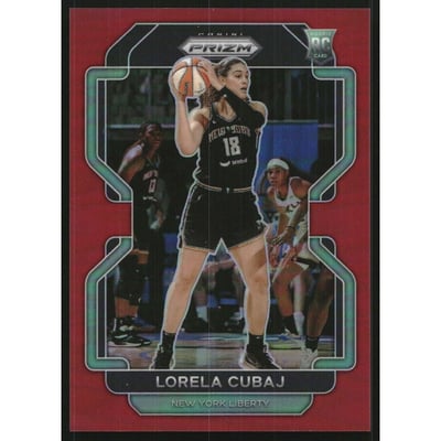 2022 Panini Prizm WNBA Prizms Red #193 Lorela Cubaj