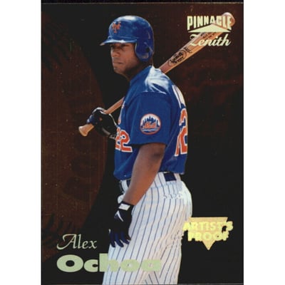1996 Zenith Artist's Proofs #123 Alex Ochoa