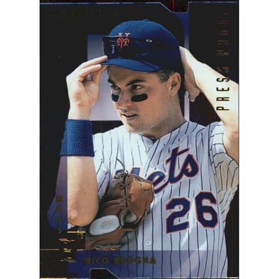 1997 Donruss Gold Press Proofs #153 Rico Brogna