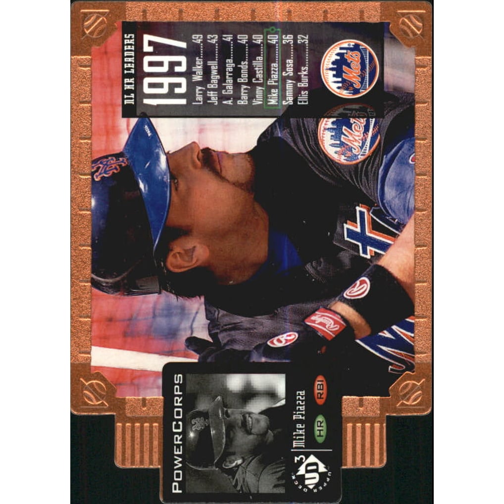 1998 UD3 Die Cuts #130 Mike Piazza PE