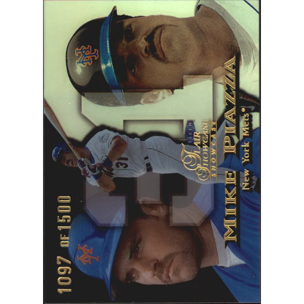 1999 Flair Showcase Row 1 #13 Mike Piazza