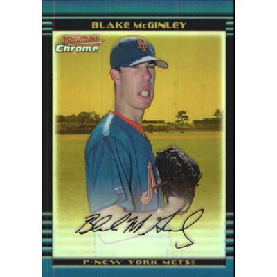 2002 Bowman Chrome Gold Refractors #207 Mike Hill