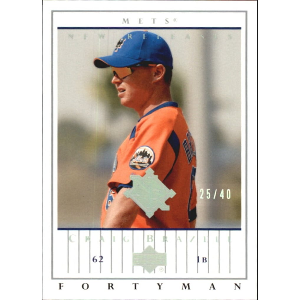 2003 Upper Deck 40-Man Rainbow #933 Craig Brazell NR