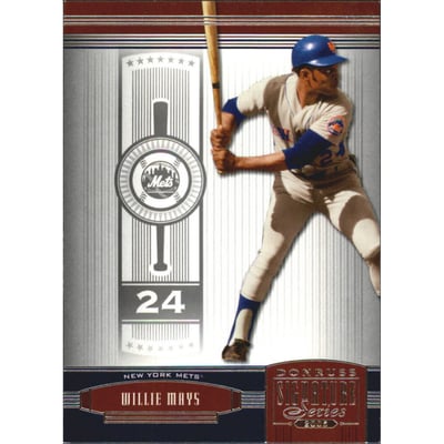 2005 Donruss Signature Series #50 Willie Mays