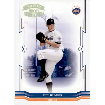 2005 Throwback Threads Gold #90 Phil Humber