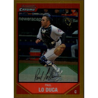 2007 Bowman Chrome Gold Refractors #62 Paul LoDuca