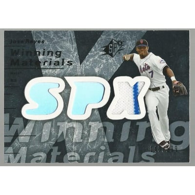 2007 SPx Winning Materials 199 Silver #JR Jose Reyes/199