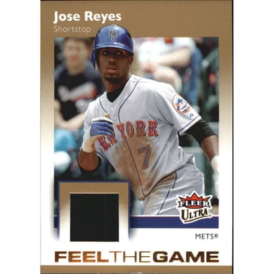 2007 Ultra Feel the Game Materials #JR Jose Reyes
