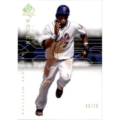 2008 SP Authentic Gold #26 Jose Reyes