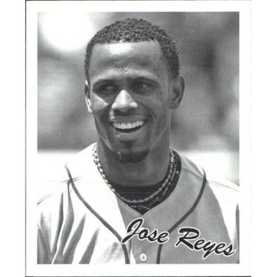2008 Upper Deck Goudey Mini Blue Backs #263 Jose Reyes 36 BW