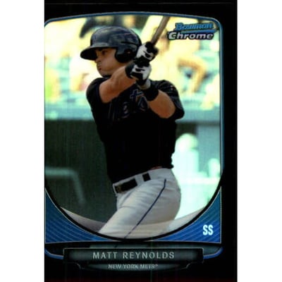 2013 Bowman Chrome Mini Black Refractors #171 Matt Reynolds