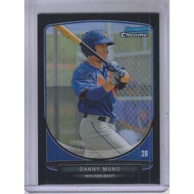 2013 Bowman Chrome Prospects Black Refractors #BCP28 Danny Muno
