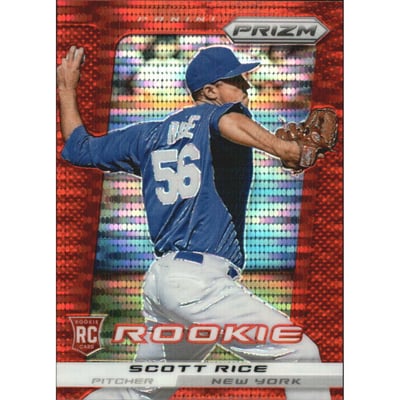 2013 Panini Prizm Prizms Red Pulsar #266 Scott Rice
