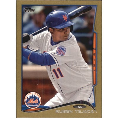 2014 Topps Mini Gold #493 Ruben Tejada