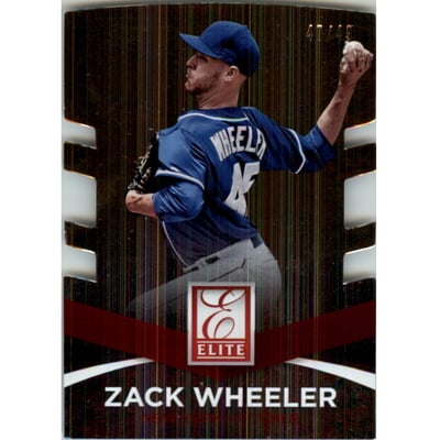 2015 Donruss Elite Inserts Status Gold #18 Zack Wheeler