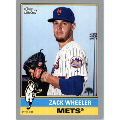 2015 Topps Archives Silver #176 Zack Wheeler