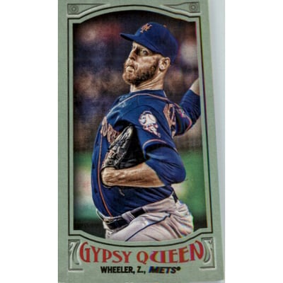 2016 Topps Gypsy Queen Mini Green #103 Zack Wheeler